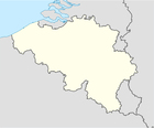 Belgien - tom karta