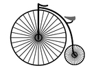 höghjuling - cykel