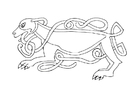 F�rgl�ggningsbilder keltisk hund