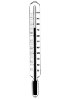 F�rgl�ggningsbilder termperatur - termometer