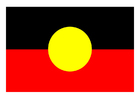 bilder Aboriginal flagga