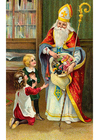 barn med Sankt Nikolas