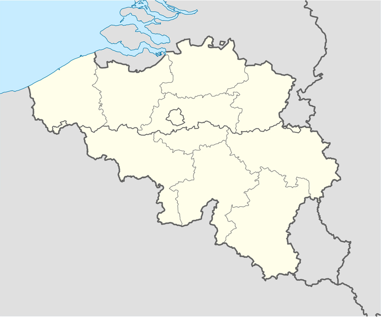 bild Belgien med provinser