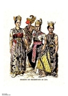 Javanesiska dansare 19:e århundradet