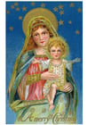 bilder Maria och jesusbarnet