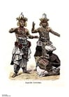 bilder Senegaliska dansare 1880