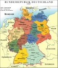 Tyskland - politisk karta 2007