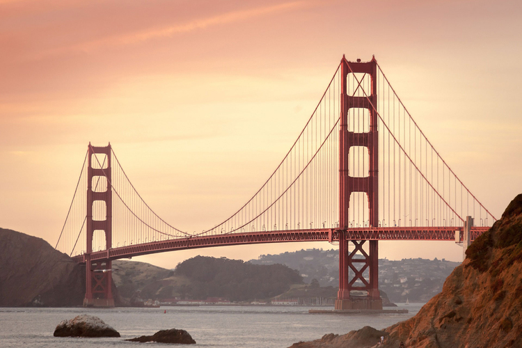 Foto Golden Gate-bron