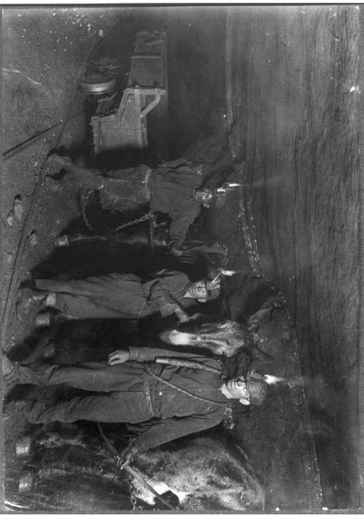 kolgruvearbetare 1908