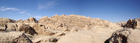 Foton öken nära Petra i Jordanien