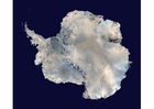 Foton satellitbild av Antarktis