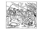 F�rgl�ggningsbilder Alexanders seger över perserna