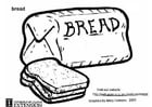 F�rgl�ggningsbilder Bröd