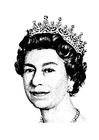 F�rgl�ggningsbilder drottning Elizabeth II