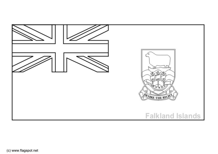 Målarbild FalklandsÃ¶arna