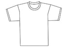 framsidan av t-shirt