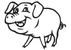 F�rgl�ggningsbilder gris