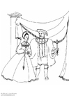 F�rgl�ggningsbilder kung och drottning 1534