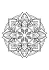 F�rgl�ggningsbilder Mandala