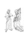 F�rgl�ggningsbilder Maria från Burgundy och Maximilian