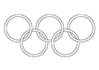 F�rgl�ggningsbilder olympiska ringarna