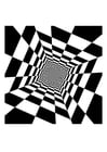 F�rgl�ggningsbilder optisk illusion