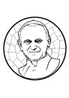 F�rgl�ggningsbilder påve Johannes Paulus II