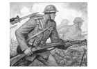 scen från första världskriget