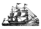 F�rgl�ggningsbilder segelfartyg