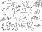 F�rgl�ggningsbilder stor hund och liten hund