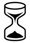 F�rgl�ggningsbilder timglas