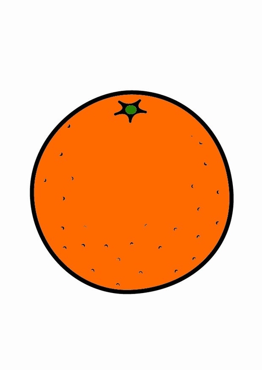 bild apelsin
