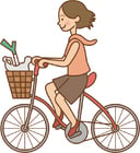 bilder att cykla