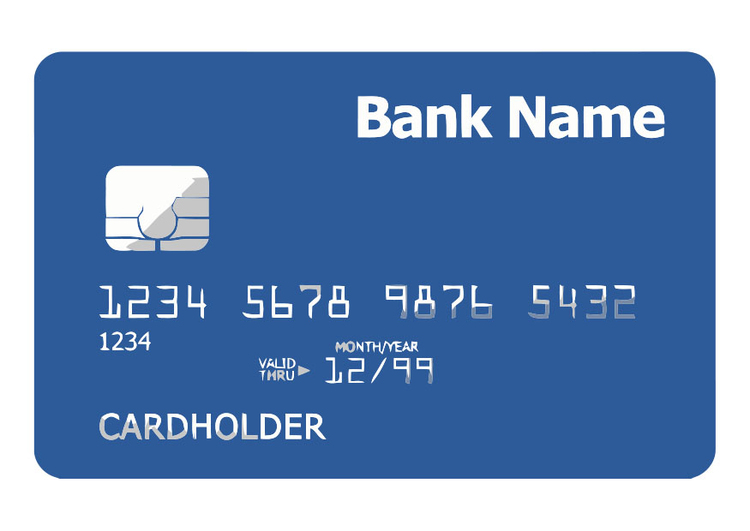 bild bankkort - framsida