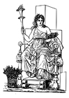 Målarbild demeter