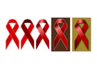 bilder det röda bandet - Internationella aidsdagen