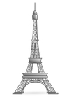 Målarbild Eiffeltornet