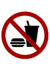 förbud mot mat och dryck