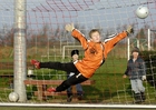 Foto fotbollsmålvakt