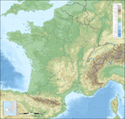 bild Frankrikes topografi