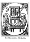 Målarbild jesu födelse