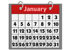 bilder kalender - januari