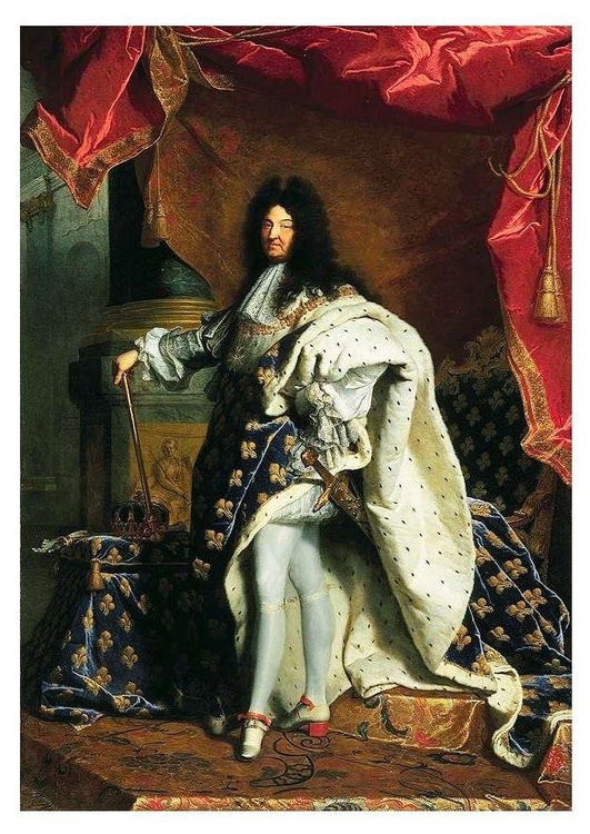 bild Ludvig den XIV - 1701