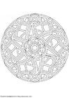 Målarbild mandala-1502c
