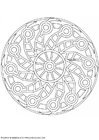 Målarbild mandala-1502d