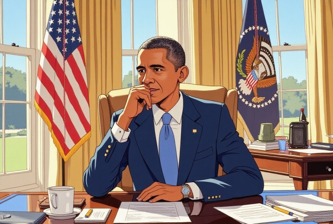 President Obama i Oval Office
