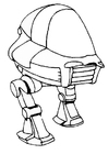 Målarbild robot