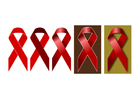 bilder röda bandet - internationella aidsdagen