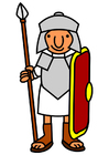 bild romersk soldat