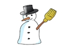 snögubbe